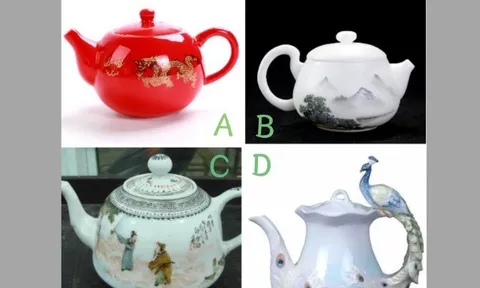 Trắc nghiệm: Chọn một ấm trà, biết ngay con người thật của bạn khi yêu, kết quả chuẩn đến mức giật mình