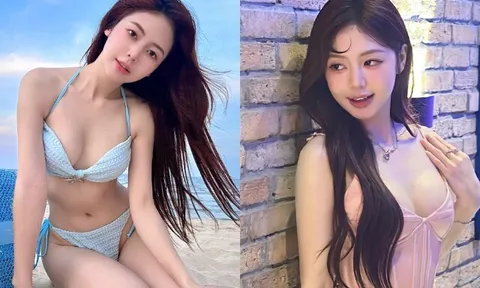 Hot girl U35 mặt "búng ra sữa" vì quá trẻ, mê diện toàn bikini nhỏ xíu trưng trổ vòng 1 căng tràn