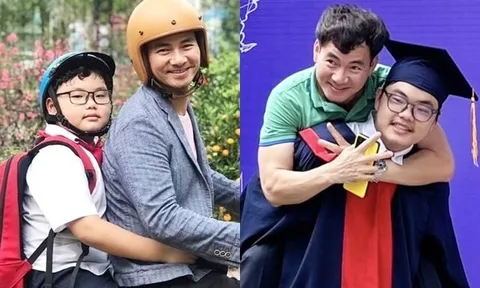 NSND Xuân Bắc nhận cái kết không ngờ vì con trai, Bi Béo bị bố nhận xét là "lưng như tủ lạnh"