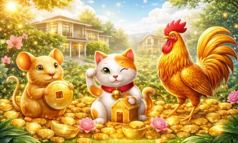 3 năm tới (2026–2029) Hết Nợ Đổi Đời: 3 con giáp rời xa nghèo khó, Tiền về đều tay