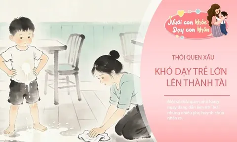 Hai thói quen tưởng yêu con nhưng lại âm thầm làm hỏng tương lai của trẻ