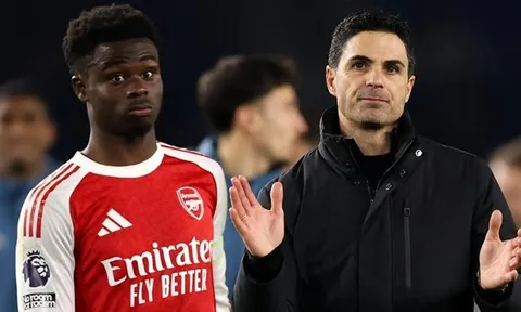 Arteta chỉ ra 2 yếu tố khiến Bukayo Saka sa sút tại Arsenal