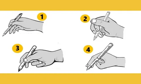 Trắc nghiệm vui: Cách cầm bút của bạn như thế nào, sẽ hiểu 99% về con người bạn