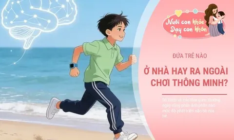 Trẻ thích chạy nhảy ngoài trời hay ở nhà đọc sách sẽ thông minh hơn? Câu trả lời khiến nhiều bố mẹ bất ngờ