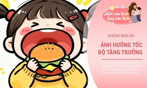 Trẻ ăn món này một lần tương đương với 5 cân đường, khiến con khó lớn lên khoẻ mạnh