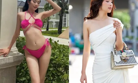 Mỹ nhân Việt sở hữu gương mặt đẹp nhất mặc kiệm vải khoe vòng 1 đẫy đà, thi Hoa hậu 3 lần đều "trắng tay"