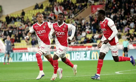 Balogun nổ súng giúp Monaco hạ Brest để vào top 5