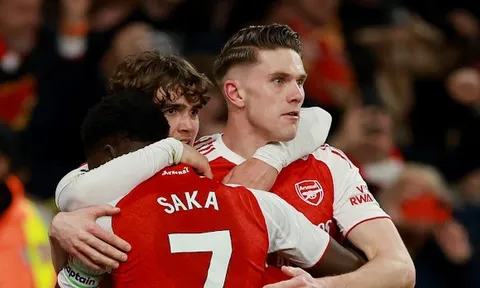 Arsenal cần bao nhiêu điểm để vô địch khi Man City sẩy chân?