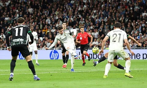Chấm điểm Real Madrid: Valverde xuất sắc nhất, Vinicius mất tích