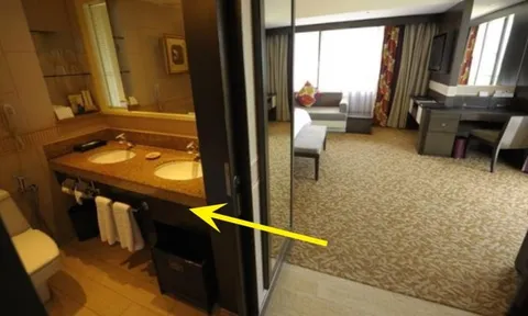 Bật đèn nhà vệ sinh khi ngủ qua đêm trong khách sạn, bạn sẽ nhận được lợi lớn