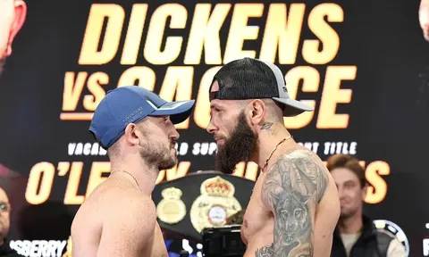Jazza Dickens đại chiến Anthony Cacace tại Dublin: Áp lực sân nhà và ngai vàng WBA