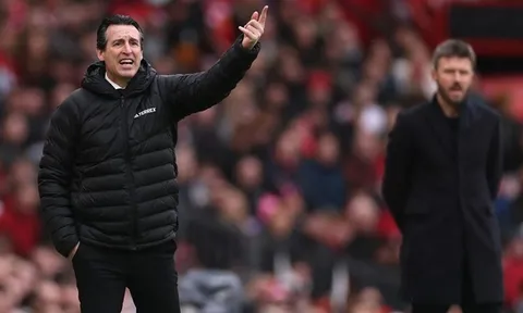 Unai Emery thừa nhận Man Utd đang ở đẳng cấp rất cao