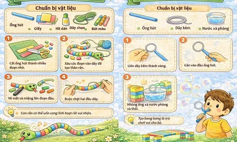 8 ý tưởng làm đồ chơi từ ống hút giúp bé chơi vui và sáng tạo hơn mỗi ngày