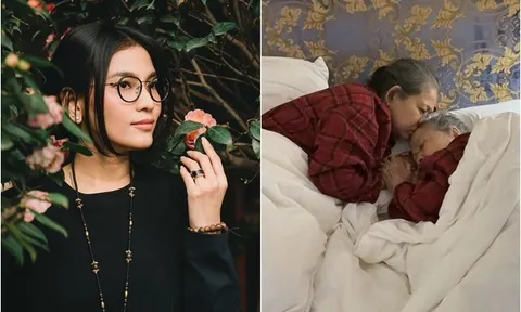 Mỹ nhân ăn chay đẹp nhất nhì Việt Nam công khai cảnh xúc động của 2 người ruột thịt làm khán giả nghẹn ngào