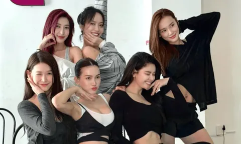 Nhã Phương gây sốt khi khoe dáng sau sinh trong buổi tập nhảy cùng hội mỹ nhân showbiz