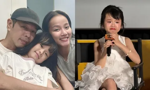"Con gái" Thái Hòa khóc kể chuyện "mẹ đi làm nail kiếm tiền", 8 tuổi đã có dáng vẻ trưởng thành từ tư duy đến lời nói