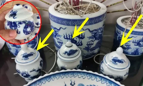 Cách đặt 3 hũ gạo - muối - nước trên bàn thờ để cả tháng suôn sẻ, cầu gì được nấy