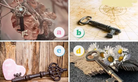 Trắc nghiệm vui: Chiếc chìa khóa nào mở lối thành công cho bạn trong 5 năm tới?