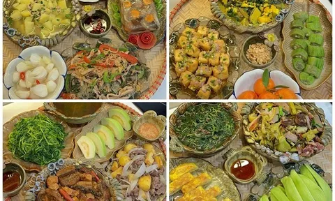 9X khoe 15 mâm cơm nhà cực ngon, ai cũng hỏi "có mệt không", nghe câu trả lời thấy thấm