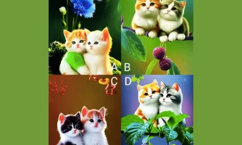 Trắc nghiệm tâm lý: Bạn thấy cặp mèo nào đáng yêu nhất?