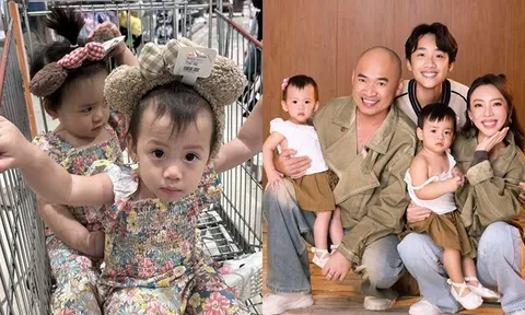 Sao Việt 24h: Thu Trang công khai 2 bé gái sinh đôi xinh xắn, 1 bé được nhận xét giống hệt Tiến Luật