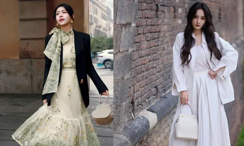 5 kiểu chân váy midi được yêu thích trong mùa xuân hè, mặc lên vừa tôn dáng vừa thanh lịch