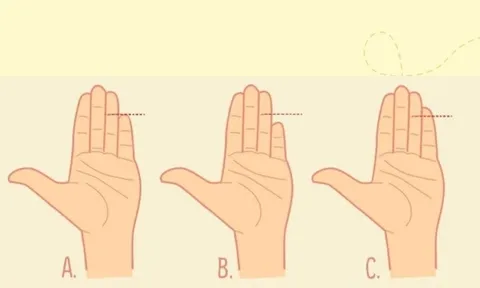 Trắc nghiệm vui: Xem độ dài ngón út tiết lộ khả năng đọc suy nghĩ của người khác
