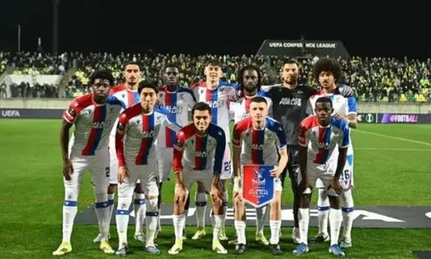 Vào tứ kết cúp châu Âu, Crystal Palace lập kỷ lục bóng đá Anh