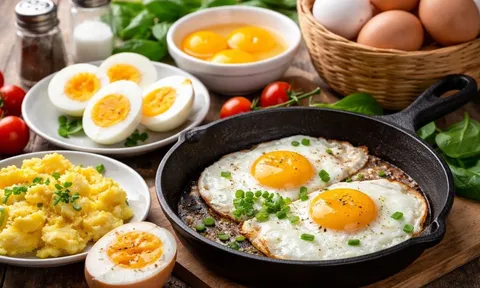 5 cách ăn trứng âm thầm gây hại cơ thể