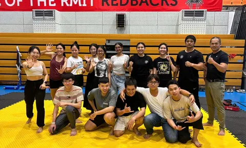 Krav Maga Vietnam lan tỏa kỹ năng tự vệ thực dụng đến sinh viên RMIT