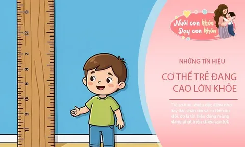 5 bộ phận trên cơ thể trẻ “càng dài càng tốt”, bố mẹ biết sớm giúp con cao nhanh