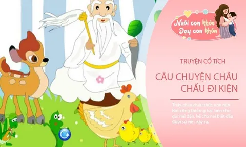 Truyện cổ tích: Châu chấu đi kiện