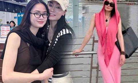 "Người tình màn ảnh" của Hồng Đăng U50 trẻ đẹp như chị gái của con, body nét căng "ăn đứt" gái trẻ