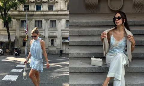 Icy blue – gam màu “băng giá” dẫn đầu xu hướng thời trang 2026