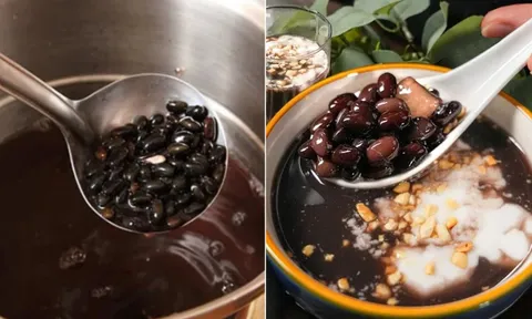 Mẹo nấu chè đỗ đen 10 phút là hạt mềm nhừ, không cần nồi áp suất