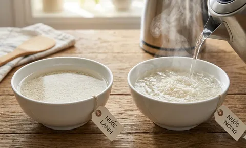 Nấu cơm ngon không phải ai cũng biết: Chọn nước nóng hay lạnh mới chuẩn?