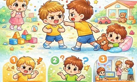 Infographic: Đừng dạy con “đánh lại”, 15 cách thông minh giúp trẻ mẫu giáo tự tin không bị bạn bắt nạt