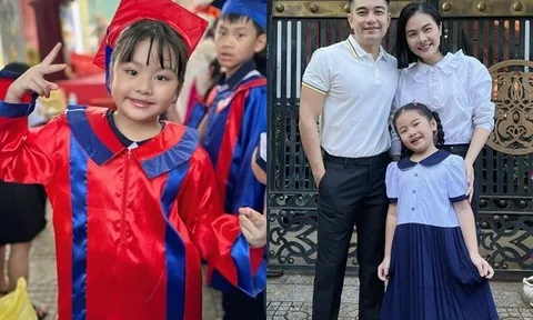 Con gái cả nhà Vân Trang trở thành chỉ huy đội trống kèn ở trường, lịch trình kín mít vẫn xuất sắc giành giải Nhất