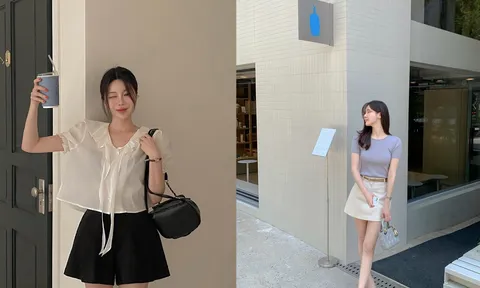 5 kiểu áo hoàn hảo khi phối cùng quần short và chân váy ngắn mùa hè