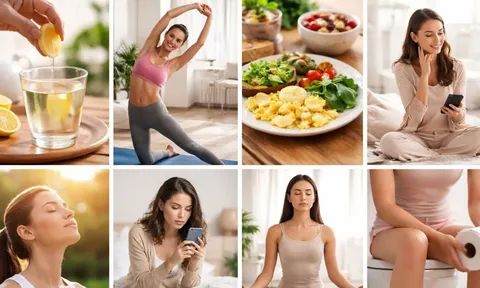 7 thói quen buổi sáng giúp giảm mỡ bụng nhanh, dễ áp dụng, hiệu quả rõ sau vài tuần