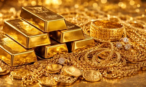 Bảng giá vàng 9999 24K 18K SJC DOJI PNJ hôm nay 23/3/2026