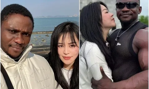 Phải lòng "chị đẹp" hơn 3 tuổi, HLV thể hình châu Phi quyết ở rể, sinh 2 con lai cho theo họ mẹ