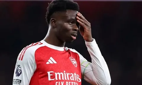 Chuyên gia đòi Arteta loại Saka sau trận thua Man City