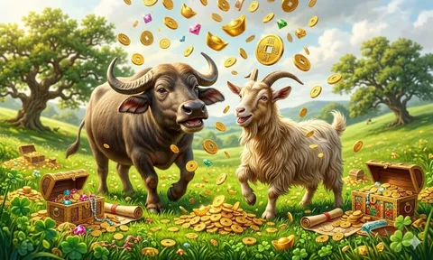 3 con giáp phúc khí đầy mình, ung dung nằm trên đống vàng hưởng phú quý