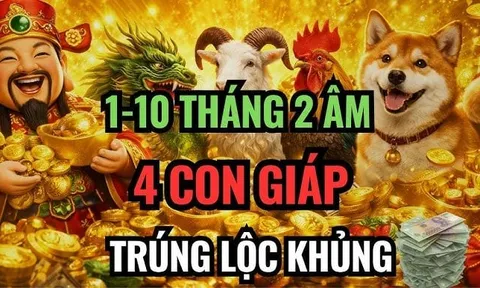 3 con giáp thư thả ăn chơi Thánh vẫn ban Lộc, 1 con giáp lao đao trả nghiệp đời