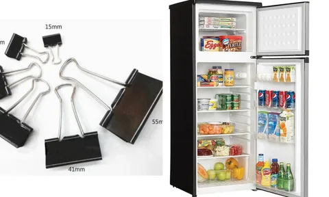 Nhiều người đặt một chiếc kẹp giấy trong tủ lạnh rồi mới thấy tiện lợi bất ngờ