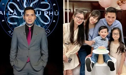 MC VTV của "Ai là triệu phú" thở mạnh trên sóng: Giữ chức Phó Giám đốc, về nhà là ông bố đông con kín tiếng