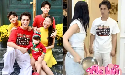 Hot girl làm mẹ bỉm chăm 3 con vẫn "chạy show" nhàn hạ, ở biệt thự triệu đô "sơ hở" là dùng chảo với chồng