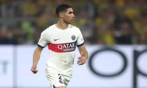Hakimi khiến Real Madrid hụt hẫng vì cam kết với PSG