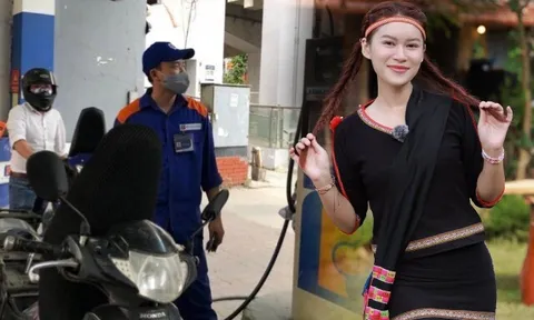 Giữa lúc xăng tăng giá, 1 "rich kid" Việt tặng gần 200 lít cho khán giả, hóa ra danh tính là con đại gia thủy sản